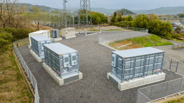 OLYPowerstrage緑町系統用蓄電池設備工事